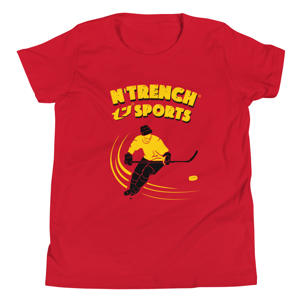 N'Trench Boys Hockey Youth Short Sleeve T-Shirt