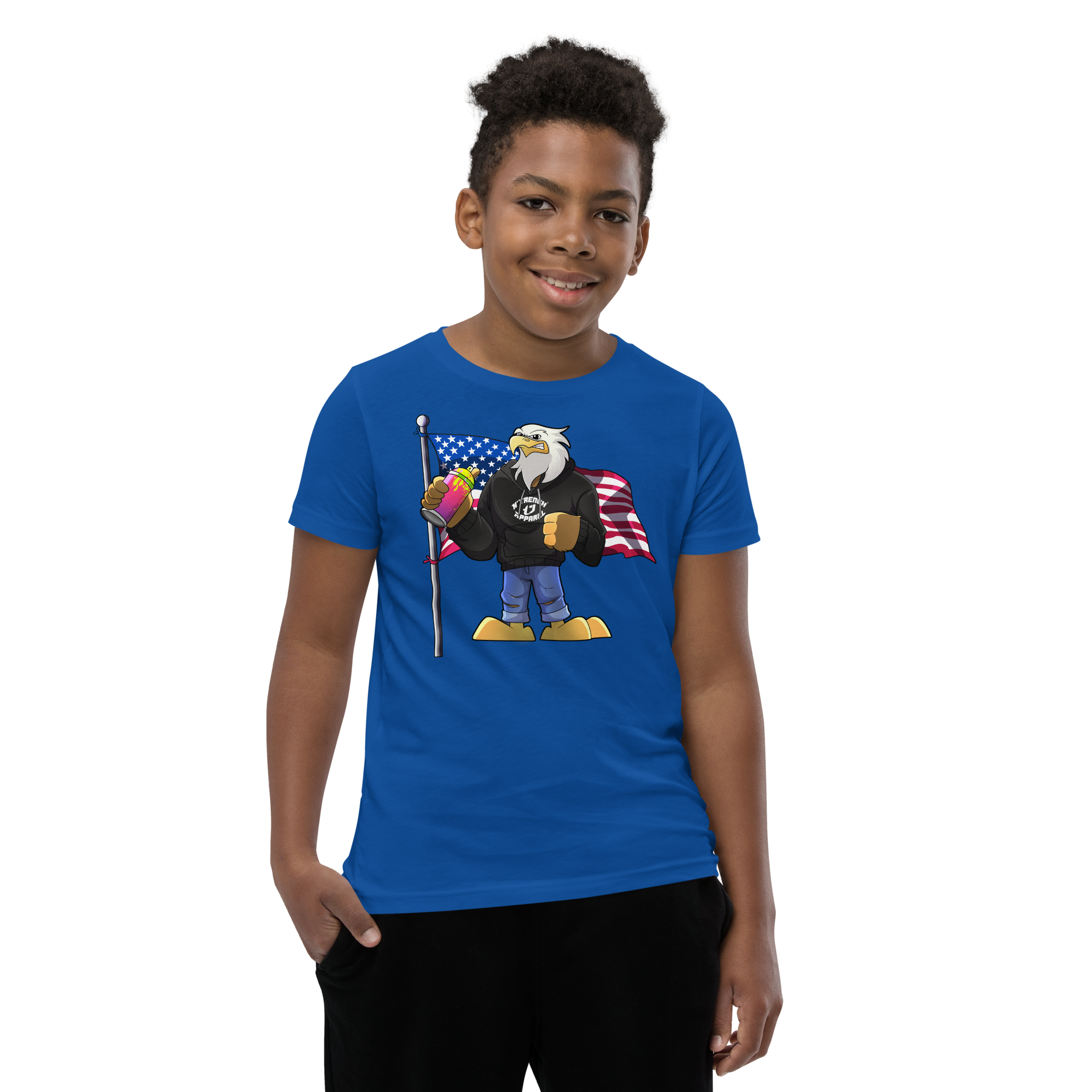 N'Trench Eagle Patriot Youth Short Sleeve T-Shirt