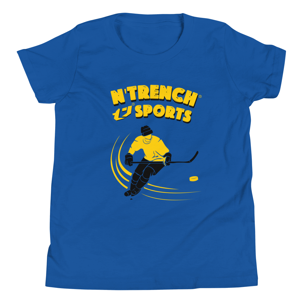 N'Trench Boys Hockey Youth Short Sleeve T-Shirt