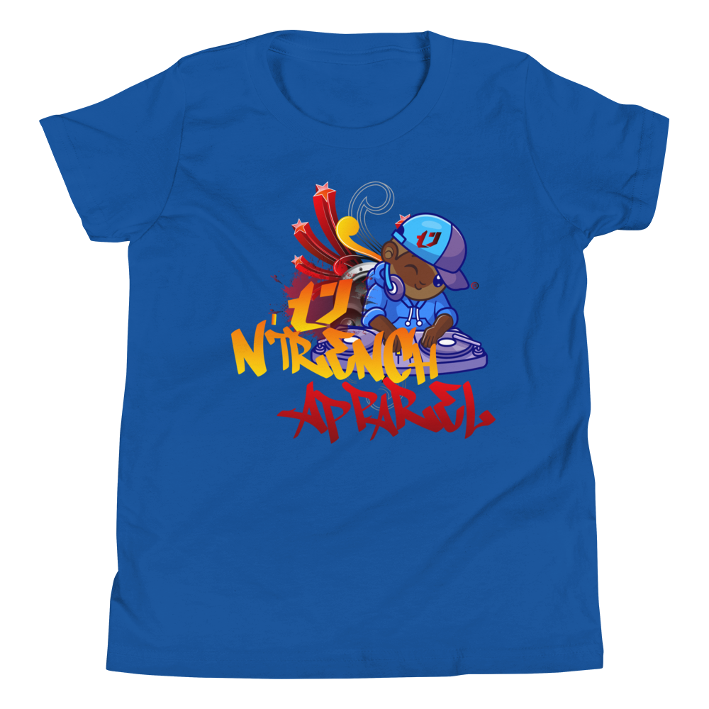 Kids And Youth Dj Design Short Sleeve T-Shirt