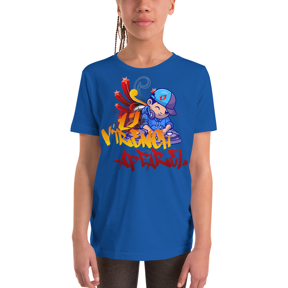 Kids And Youth Dj Design Short Sleeve T-Shirt