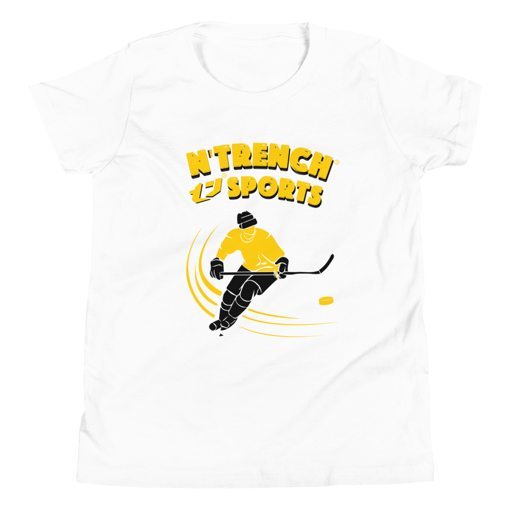 N'Trench Boys Hockey Youth Short Sleeve T-Shirt