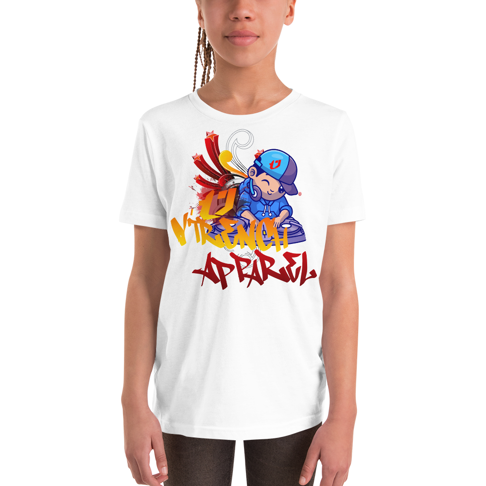 Kids And Youth Dj Design Short Sleeve T-Shirt