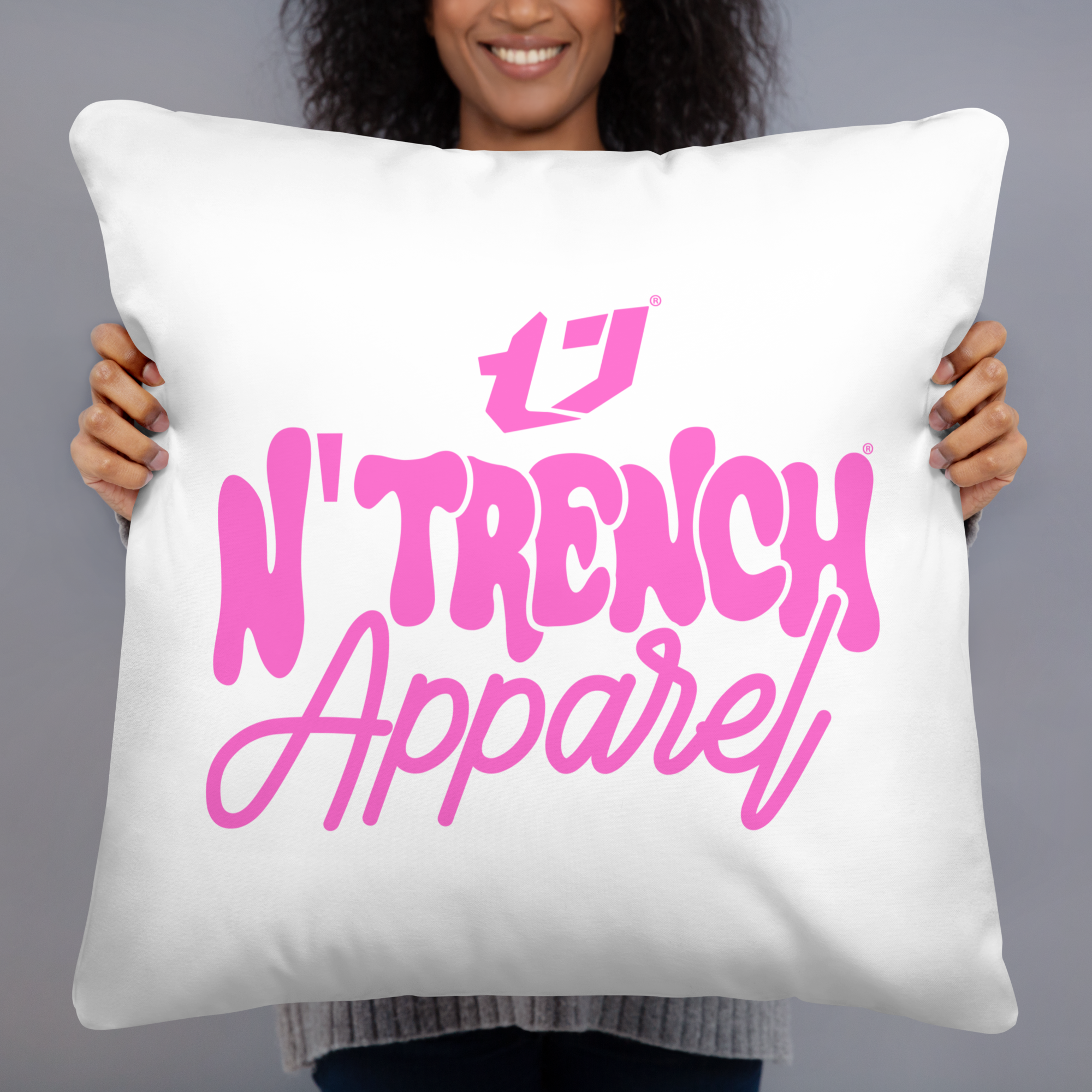 N'Trench Pink Passion Basic Pillow