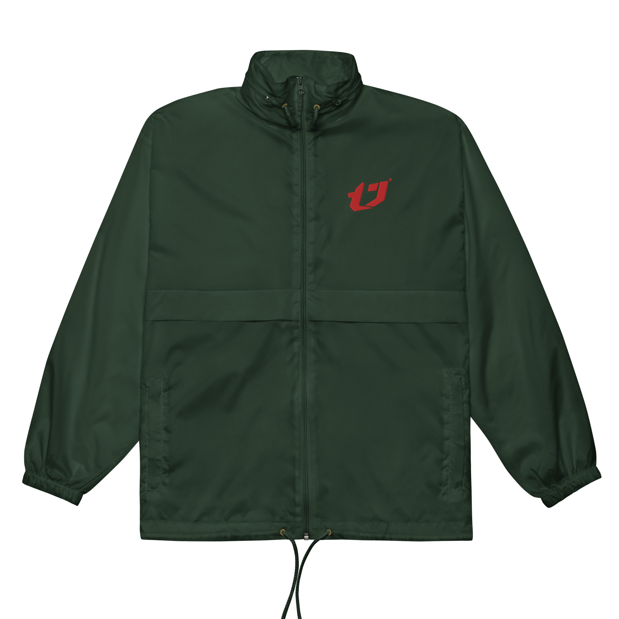 N'Trench Apparel Red Logo Women/Ladies windbreaker