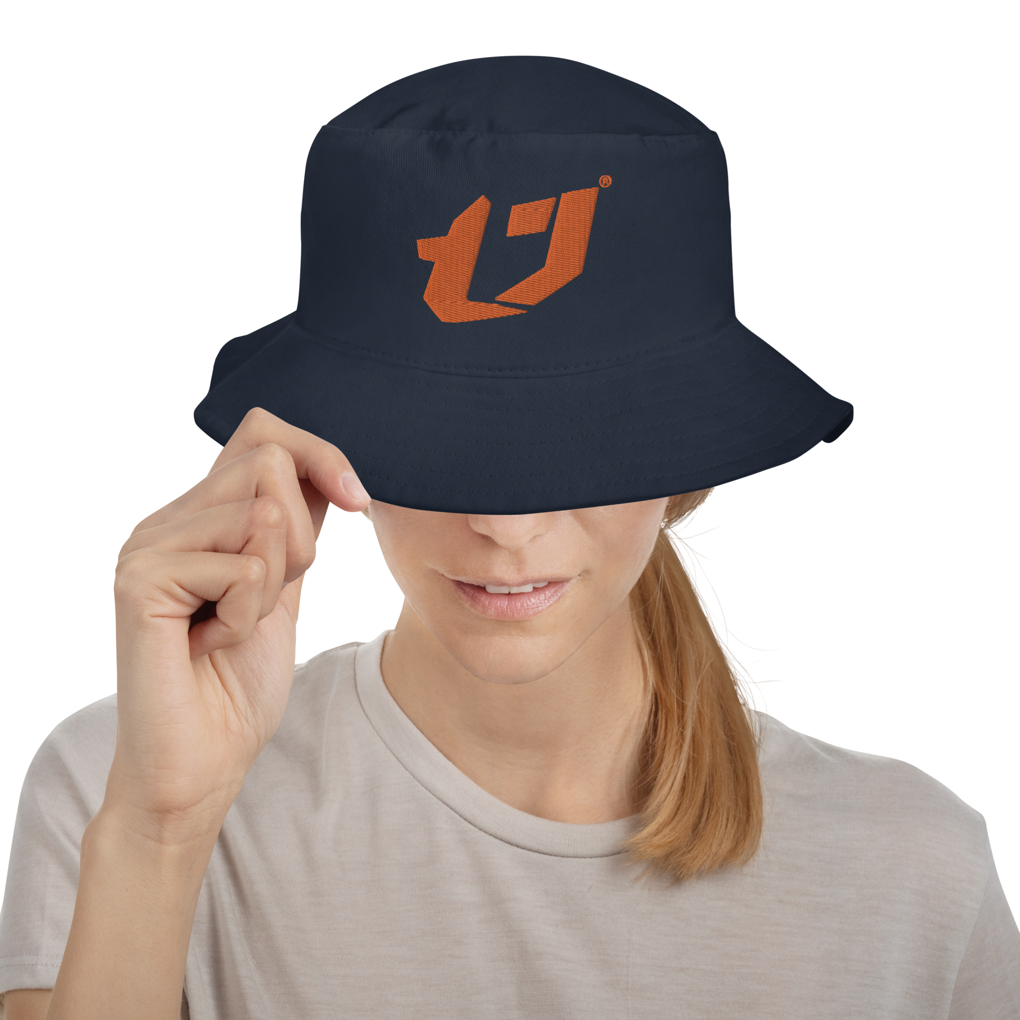 N'Trench Apparel Burnt Orange Logo Women/Ladies Bucket Hat