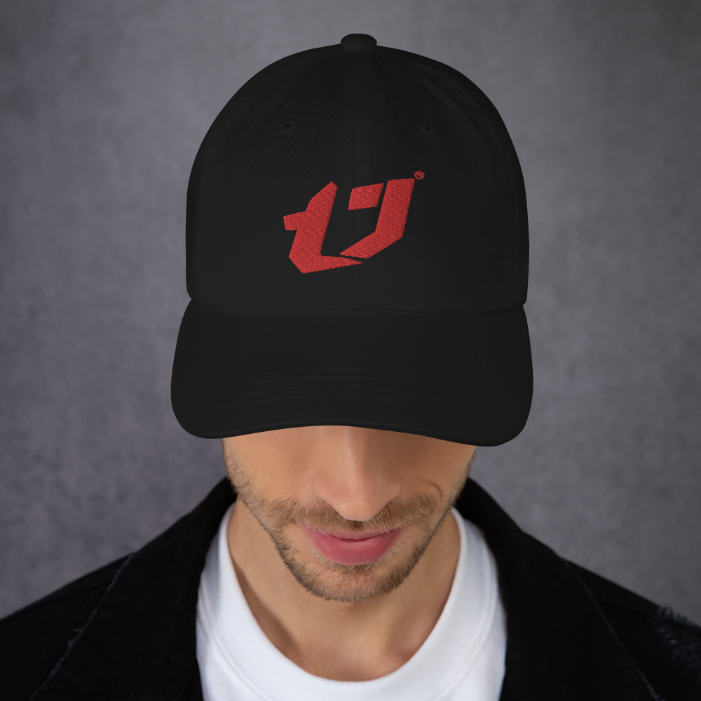 N'Trench Apparel Red Logo Dad hat