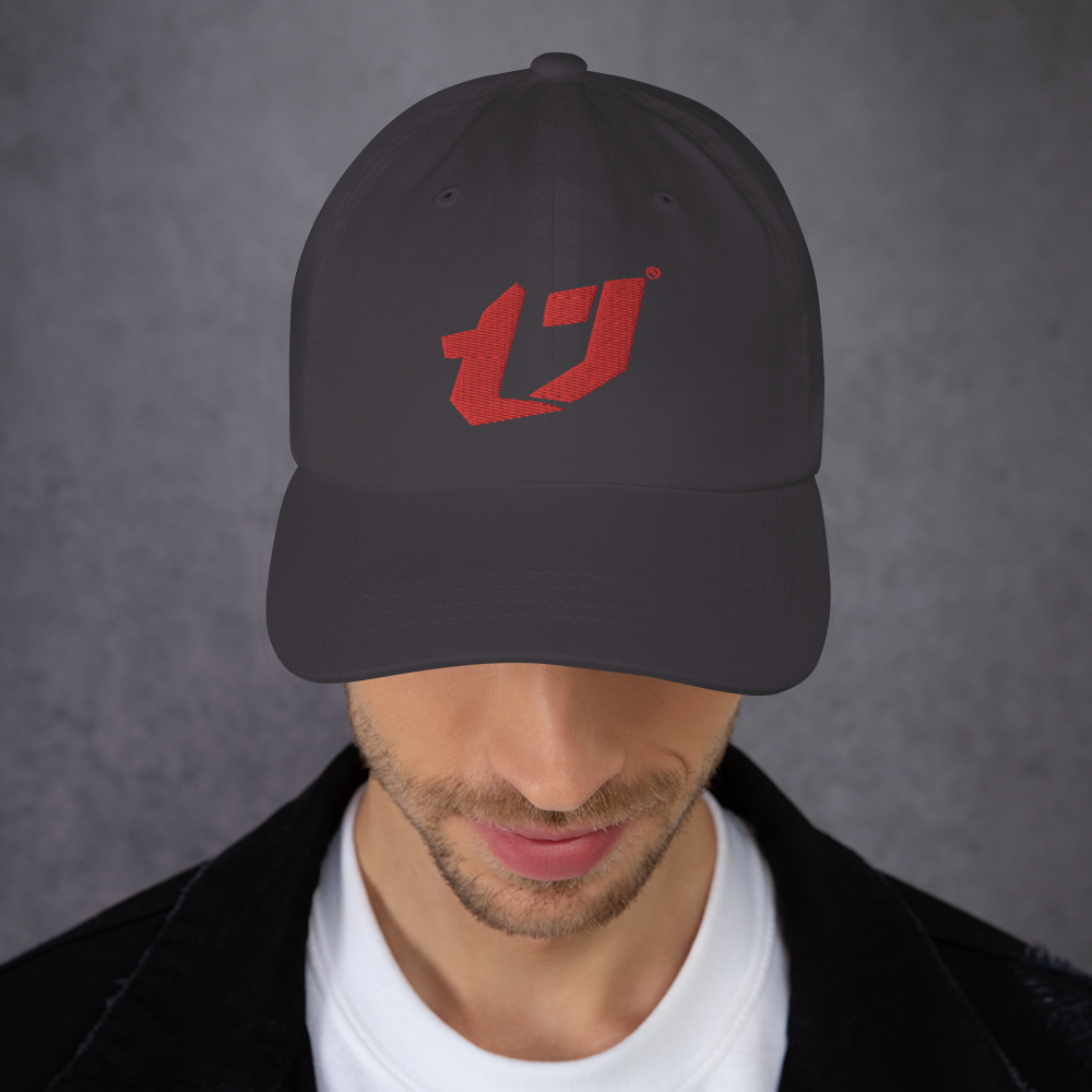 N'Trench Apparel Red Logo Dad hat