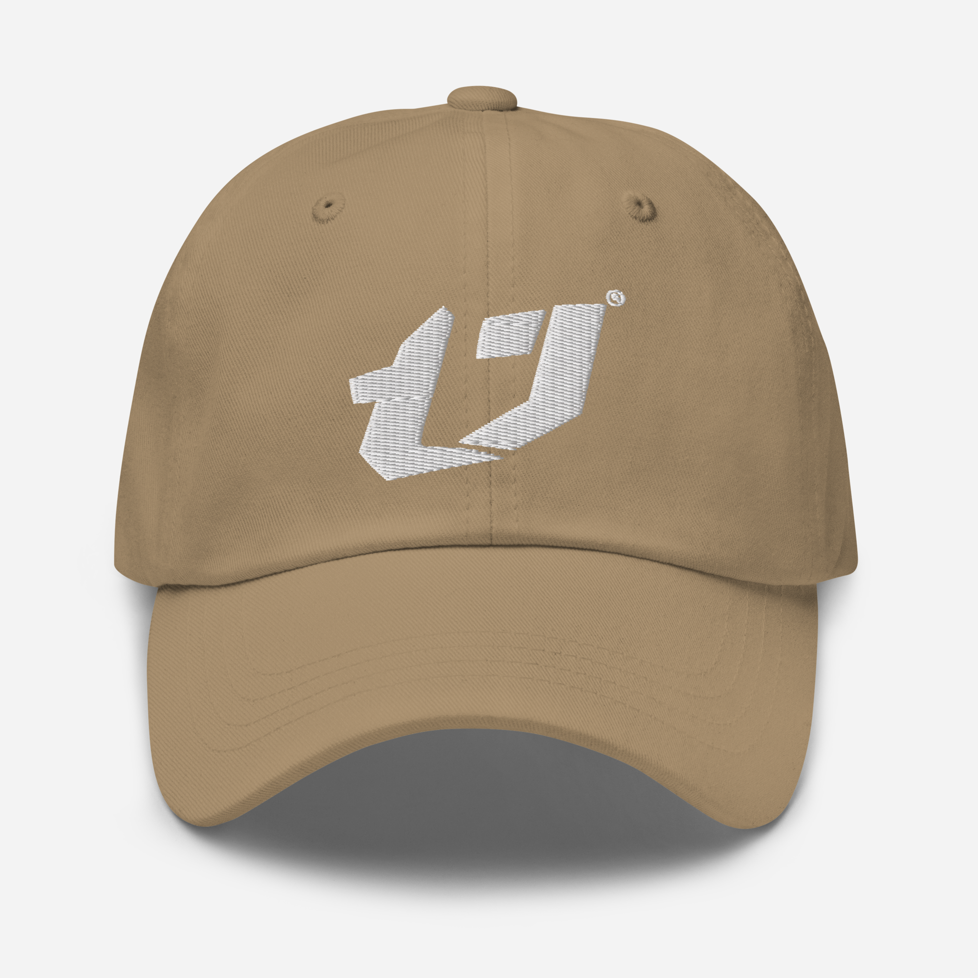 N'Trench Apparel Silver Logo Embroidery Dad hat