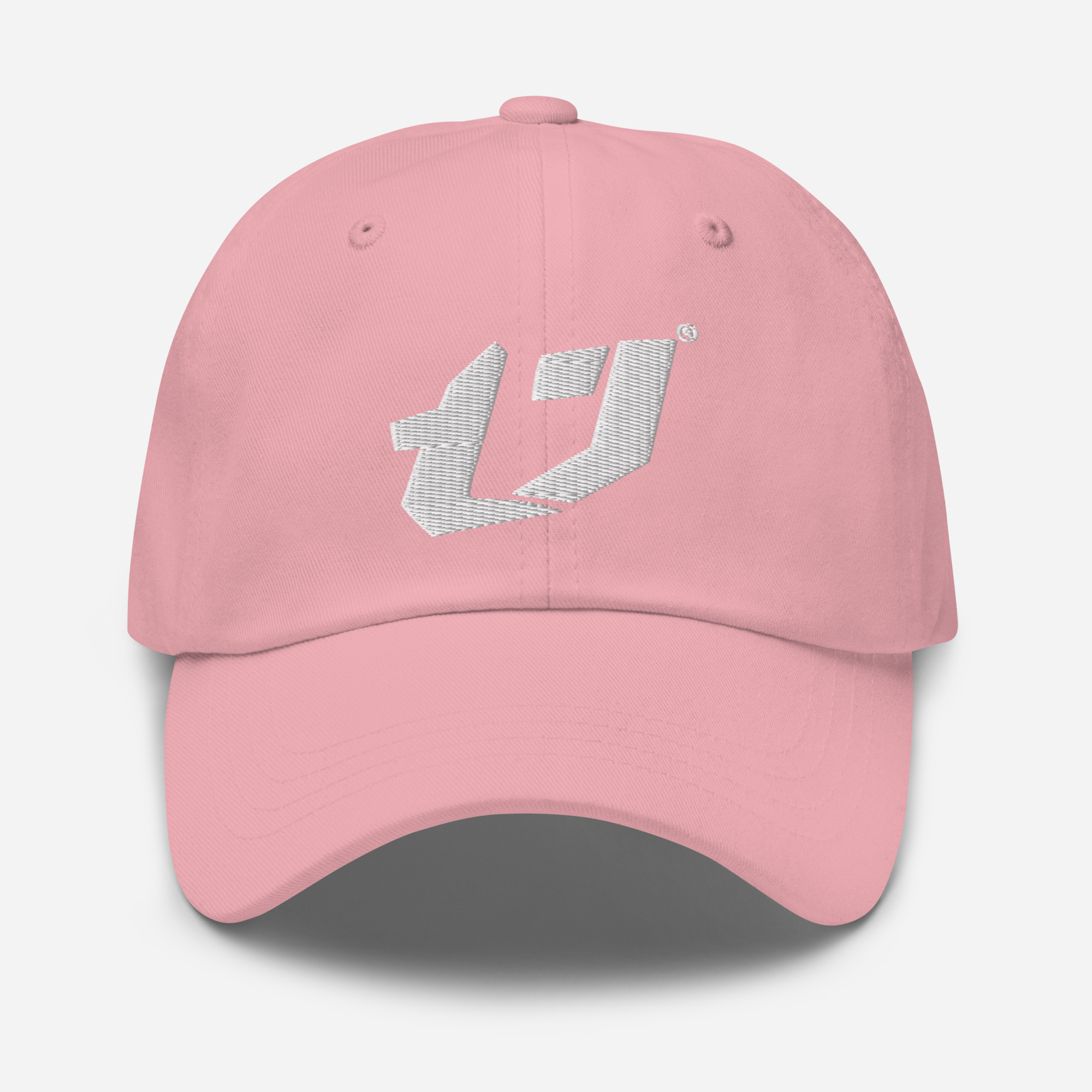 N'Trench Apparel Silver Logo Embroidery Dad hat