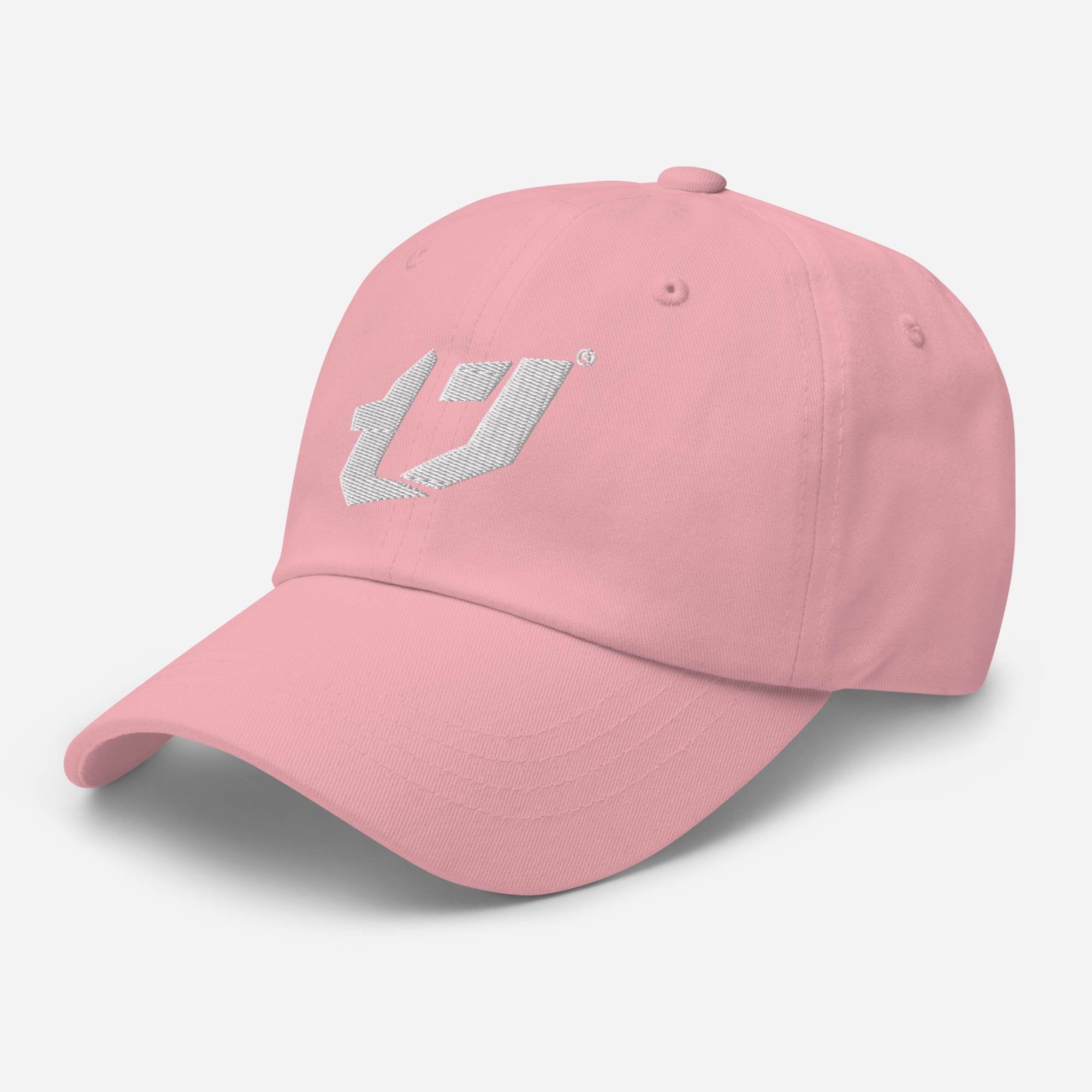 N'Trench Apparel Silver Logo Embroidery Dad hat