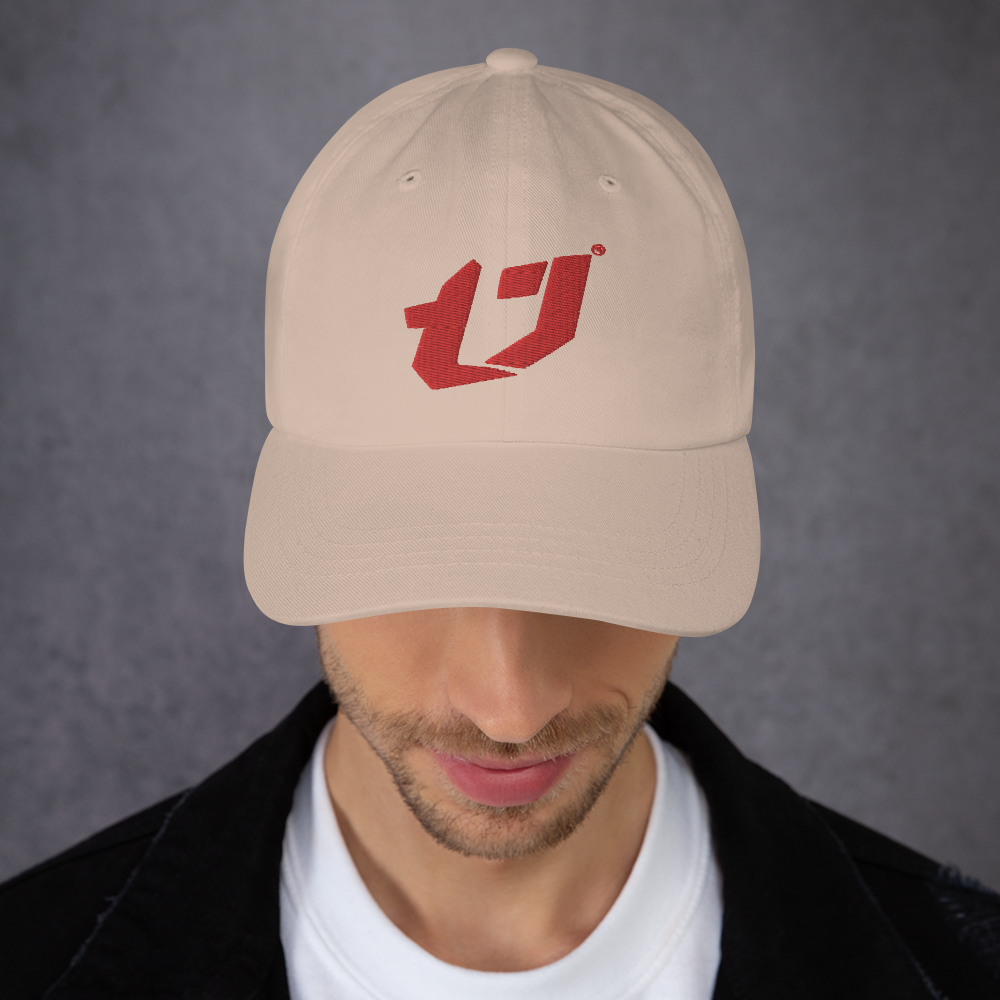 N'Trench Apparel Red Logo Dad hat