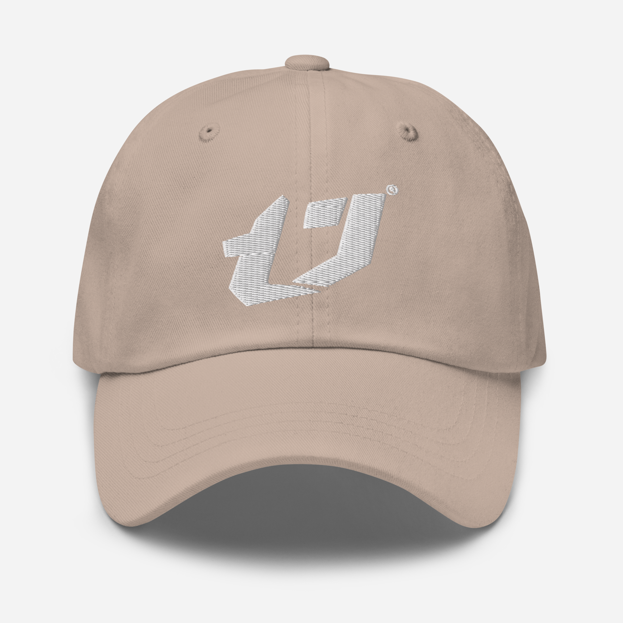 N'Trench Apparel Silver Logo Embroidery Dad hat