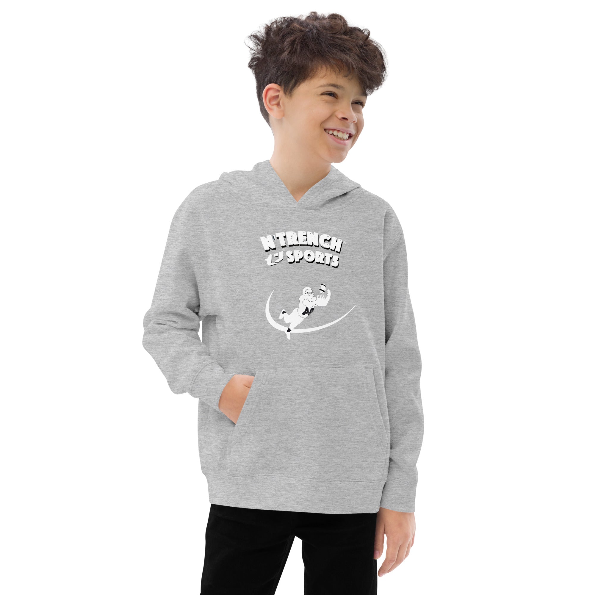 N'Trench Apparel Football Kids fleece hoodie