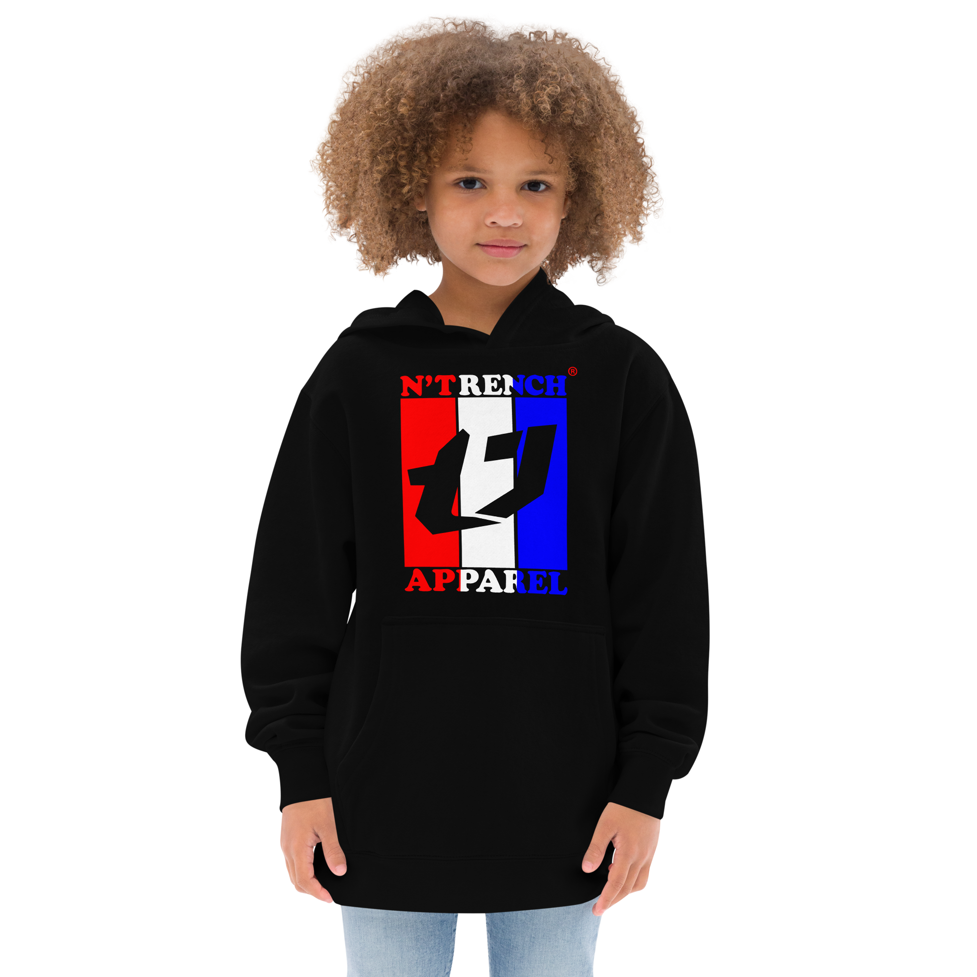 N'Trench Apparel RWB Kids fleece hoodie