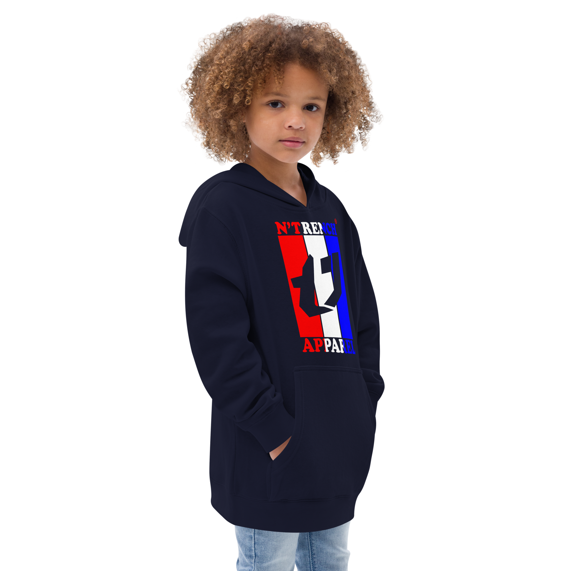 N'Trench Apparel RWB Kids fleece hoodie