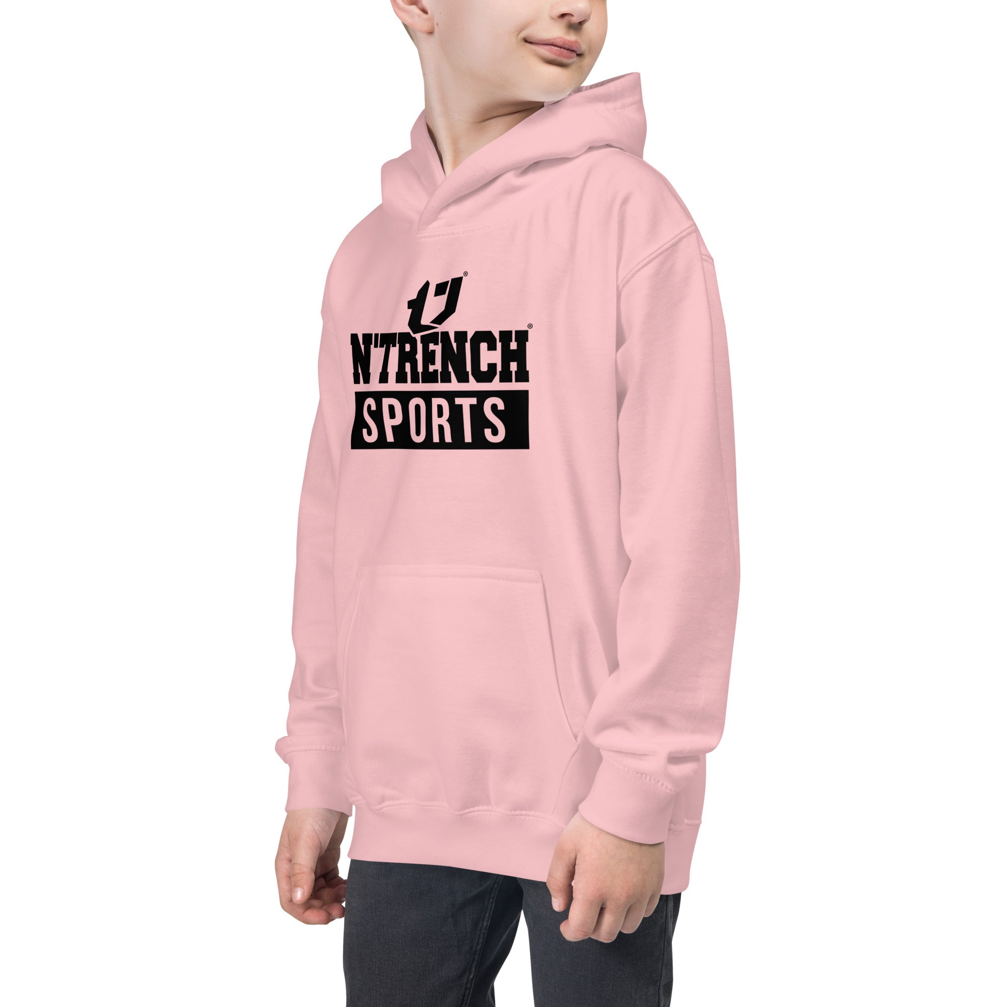 N'Trench (Black Font) Kids Hoodie