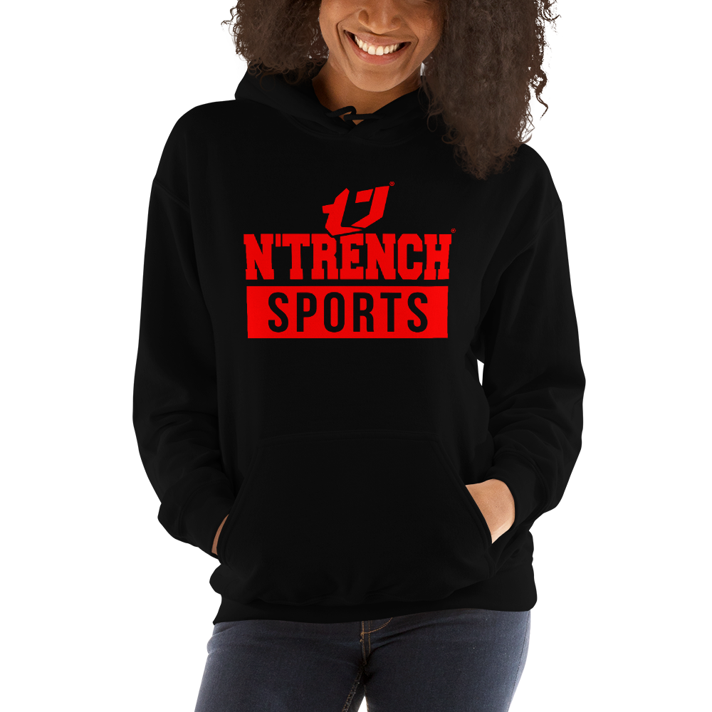 N'Trench Apparel( Red Font) Women/Ladies Hoodie