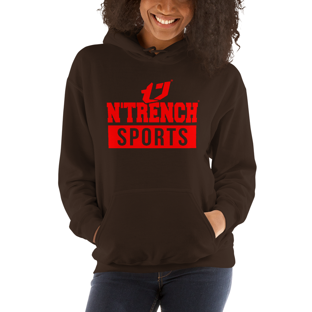 N'Trench Apparel( Red Font) Women/Ladies Hoodie