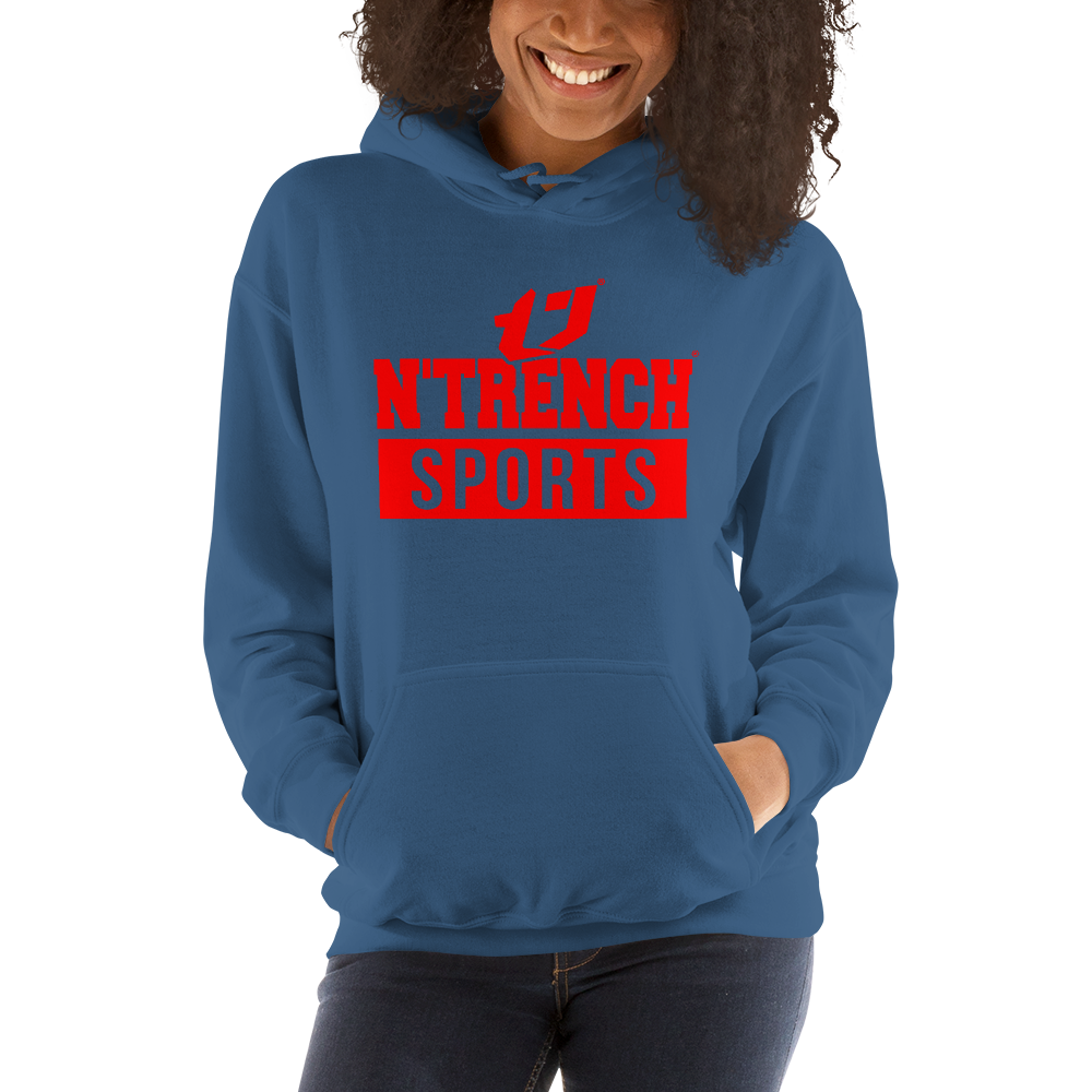 N'Trench Apparel( Red Font) Women/Ladies Hoodie