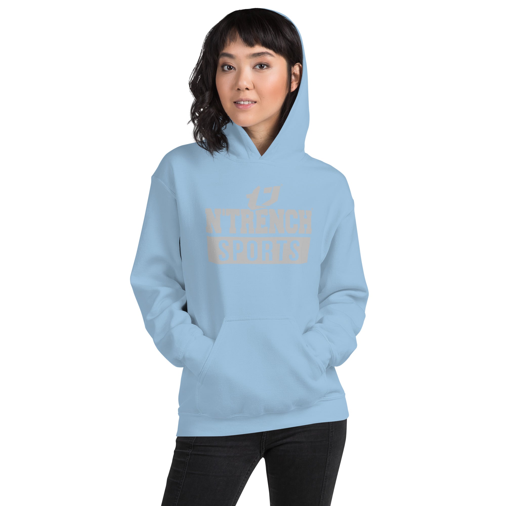 N'Trench (Silver Font) Women/Ladies Hoodie