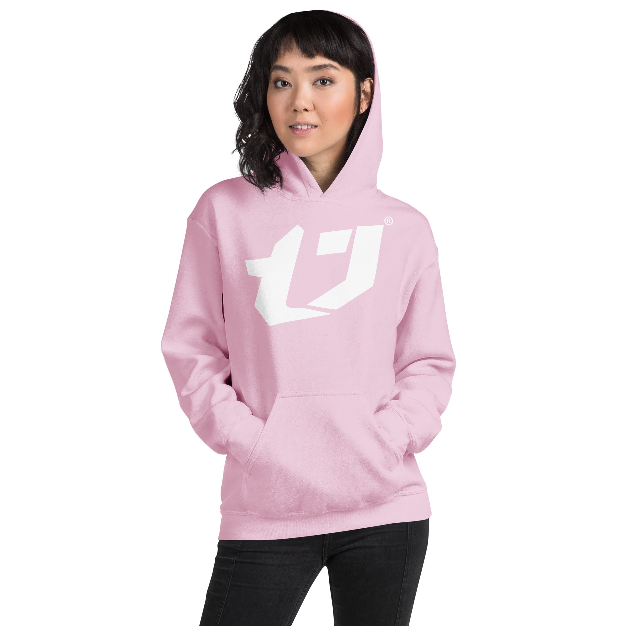 N'Trench Large Logo White Women/Ladies Hoodie