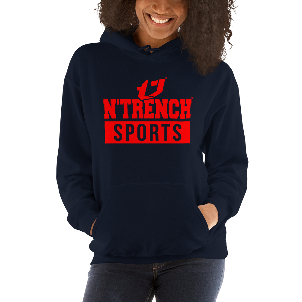 N'Trench Apparel( Red Font) Women/Ladies Hoodie