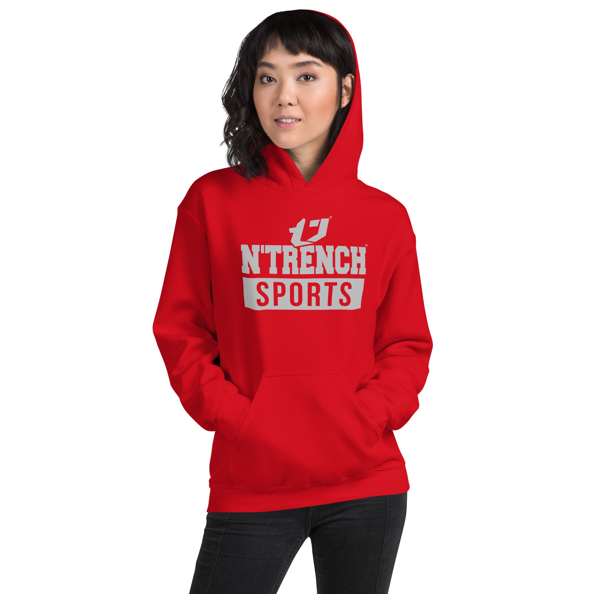 N'Trench (Silver Font) Women/Ladies Hoodie