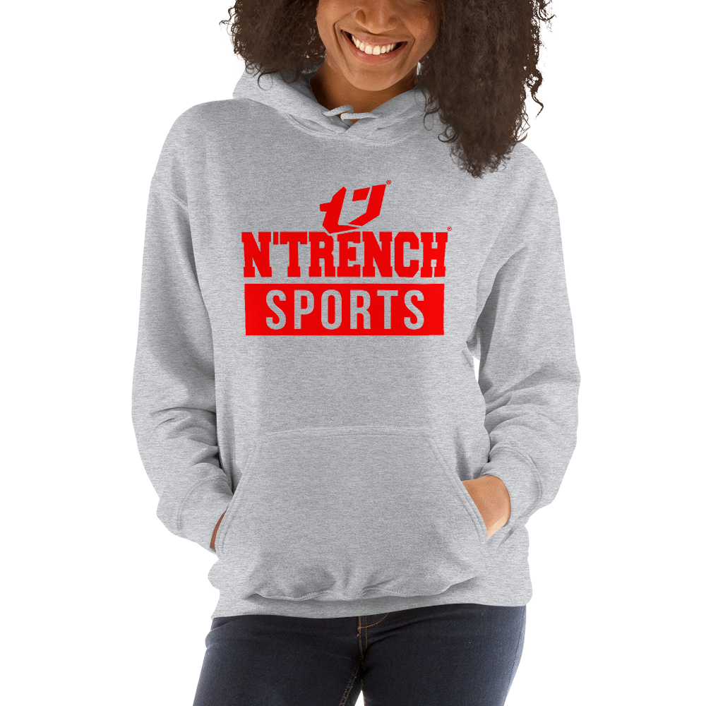 N'Trench Apparel( Red Font) Women/Ladies Hoodie