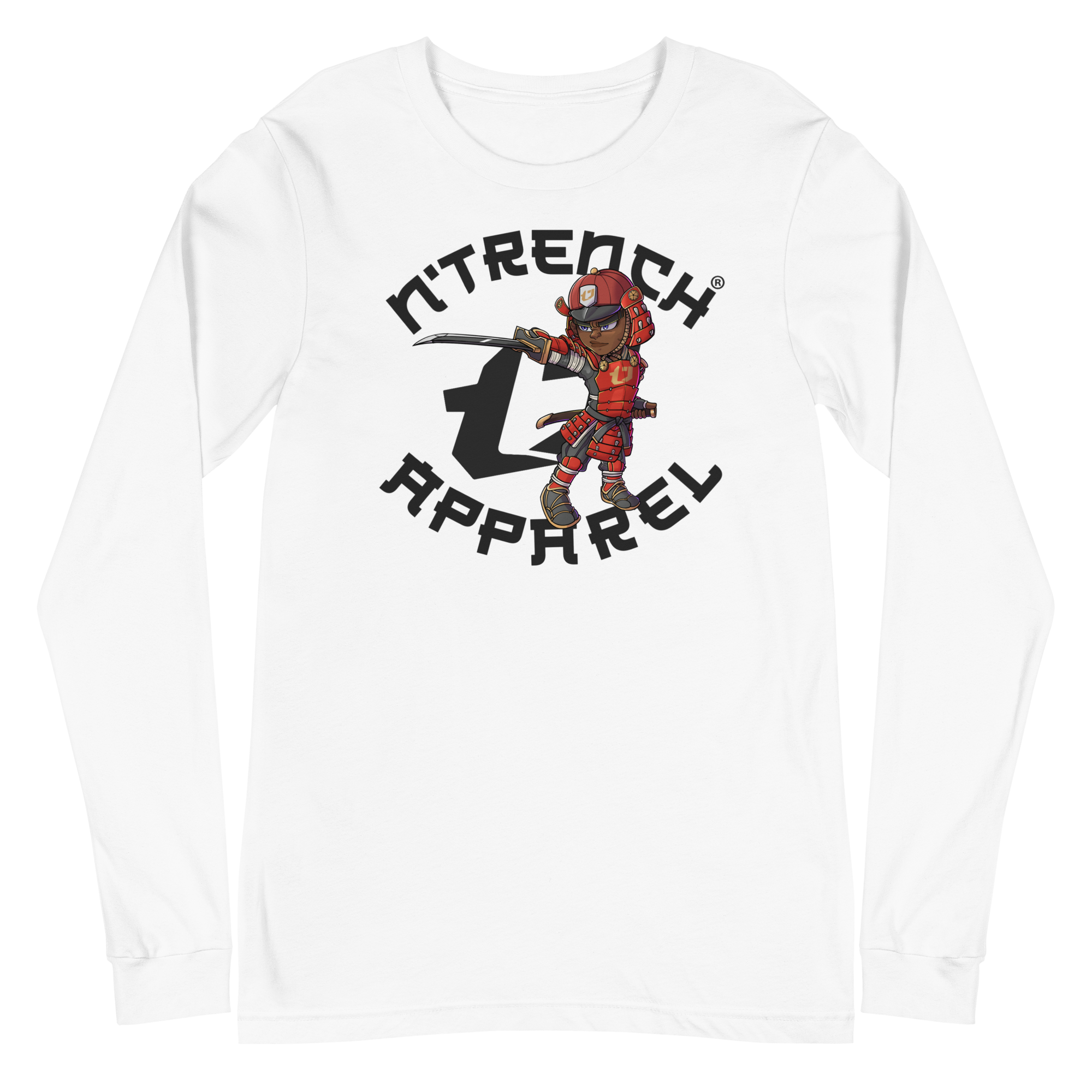 N'Trench Black Samurai Unisex Long Sleeve Tee