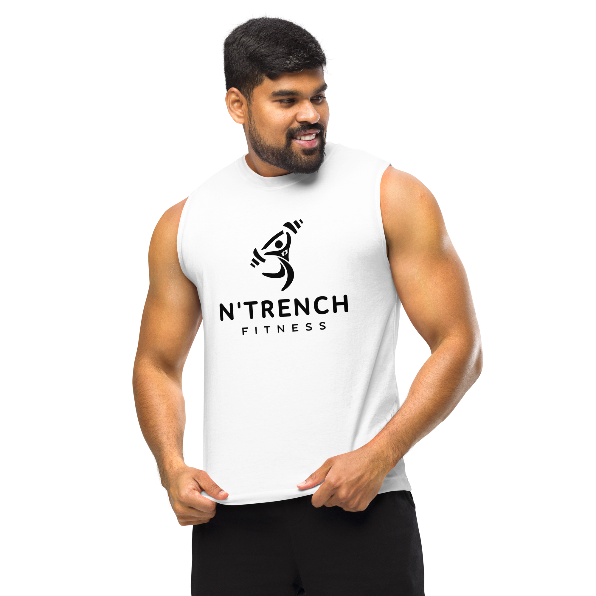 N'Trench Apparel Men/Guys Muscle Shirt