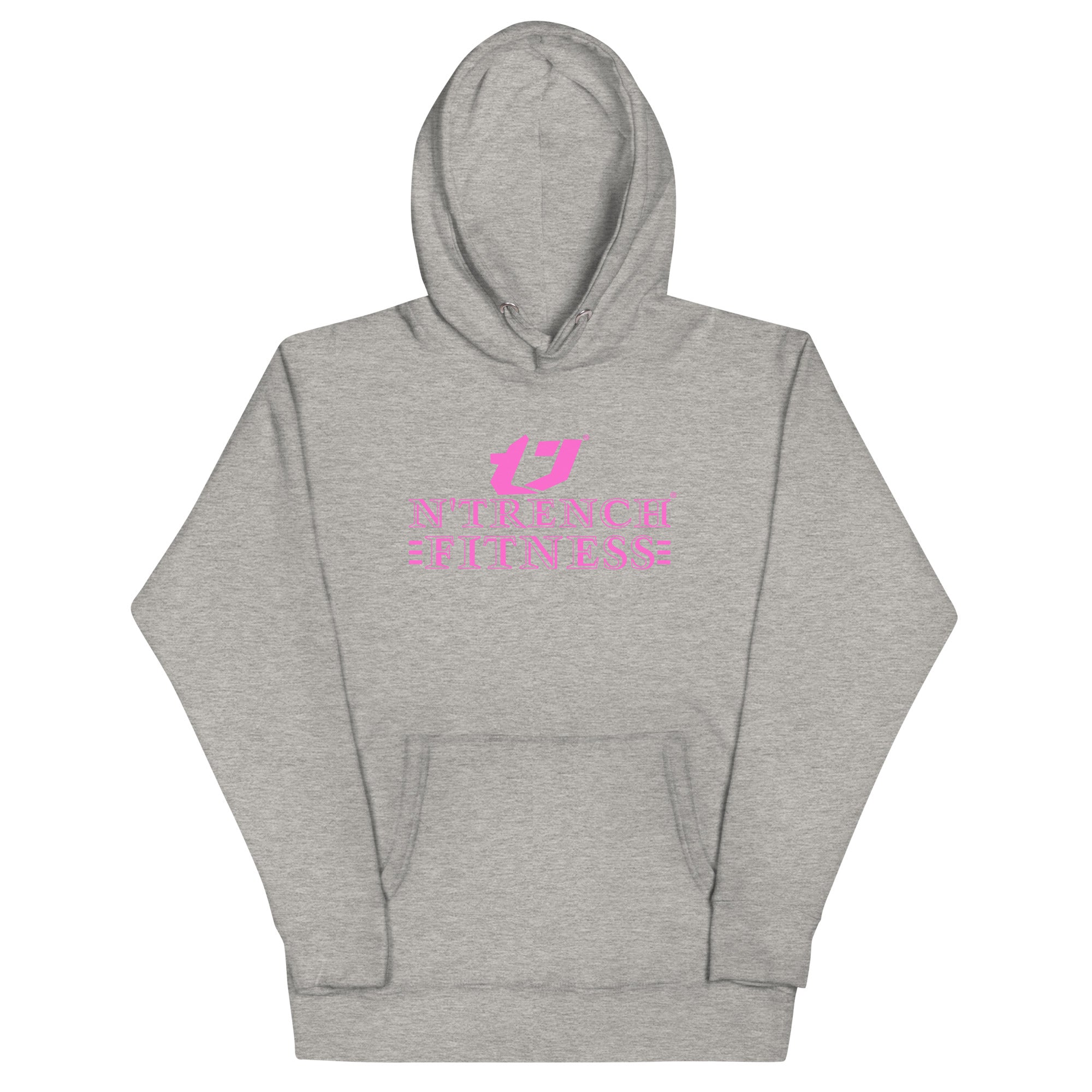 N'Trench Pink Lettering Women/Ladies Hoodie