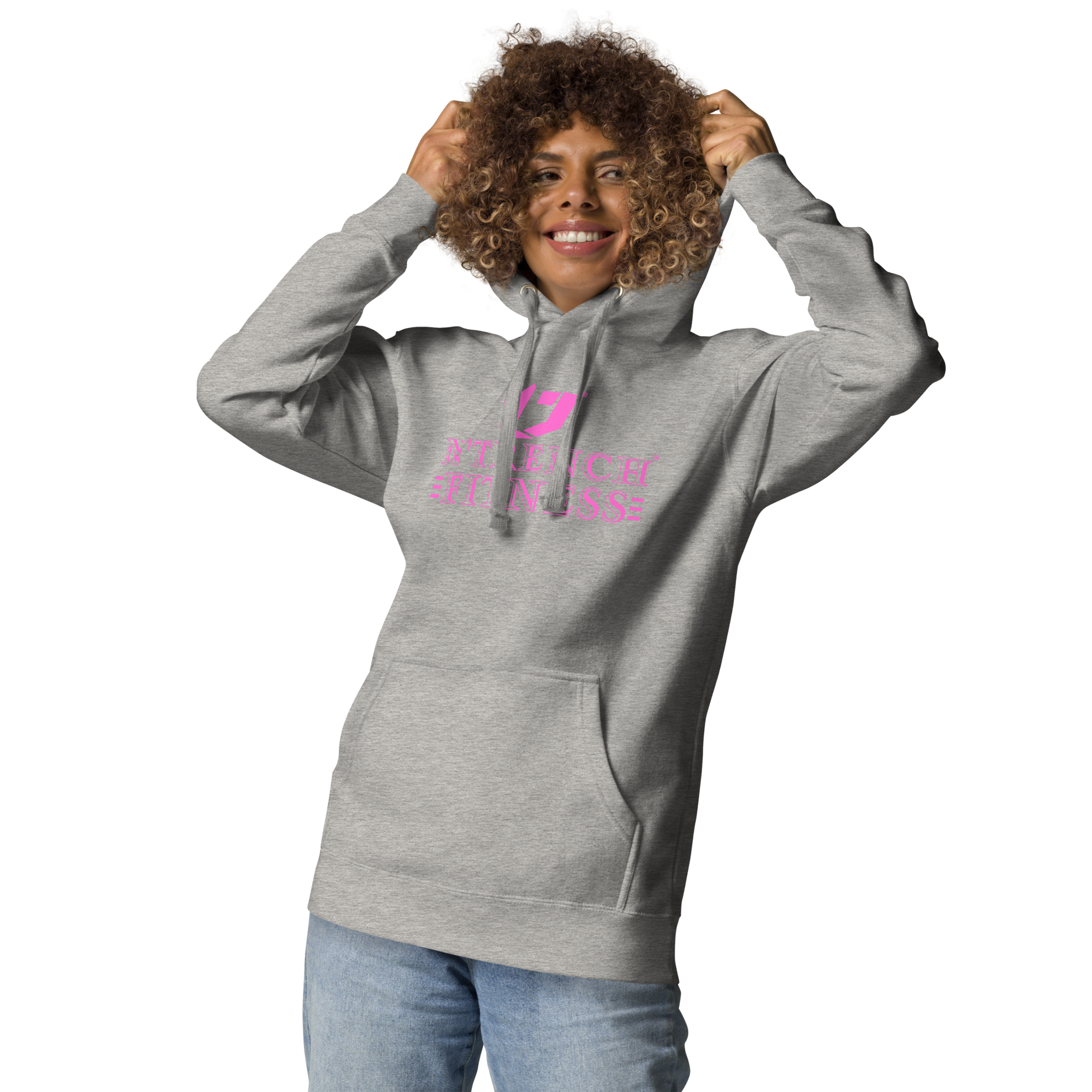 N'Trench Apparel Pink Lettering Women/Ladies Hoodie