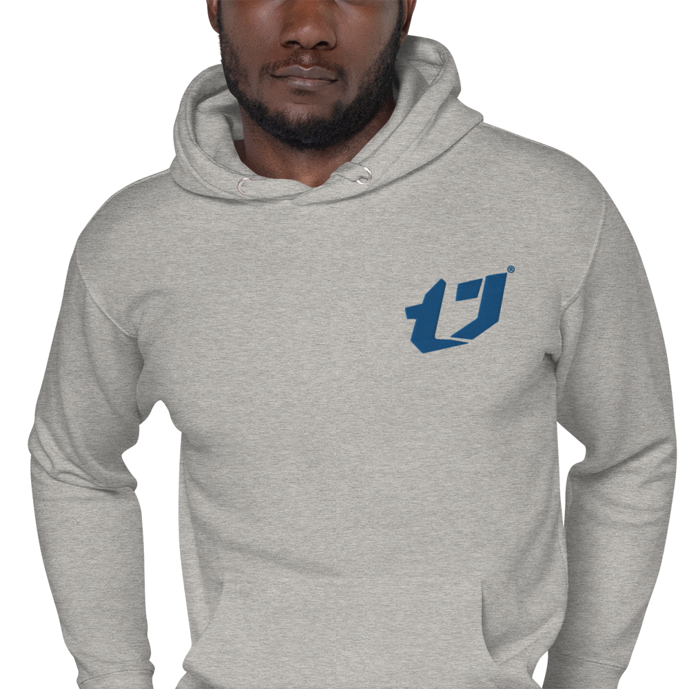 N'Trench Apparel Blue Logo Men/Guys Hoodie