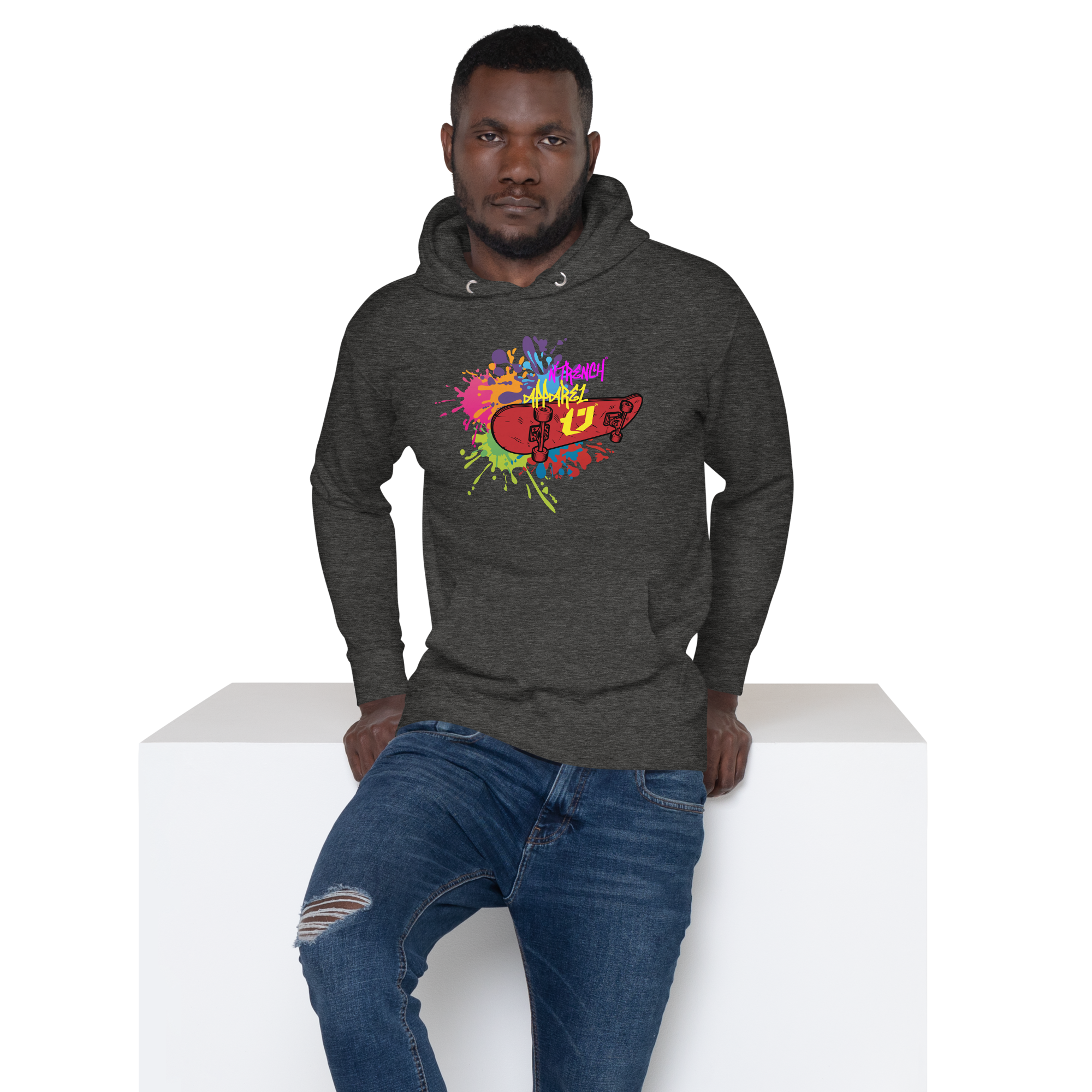 N'Trench Apparel Graffiti Skateboard Men/Guys Hoodie