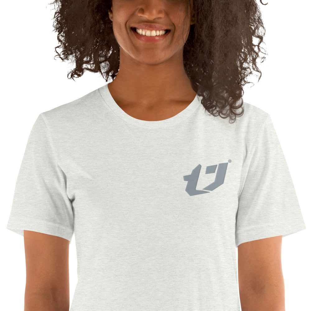 N'Trench Apparel Silver Logo Embroidery Unisex t-shirt