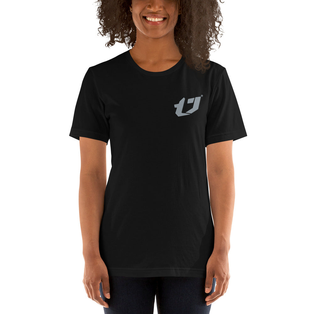 N'Trench Apparel Silver Logo Embroidery Unisex t-shirt