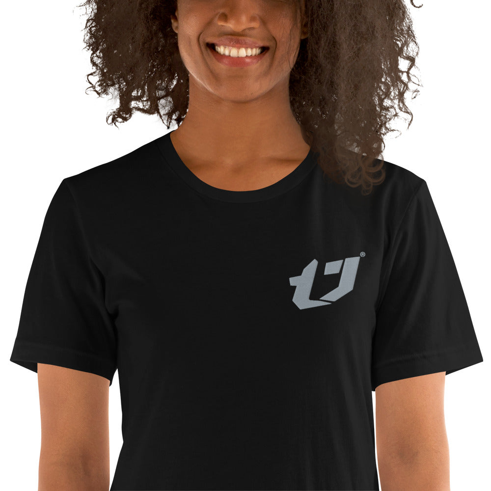 N'Trench Apparel Silver Logo Embroidery Unisex t-shirt