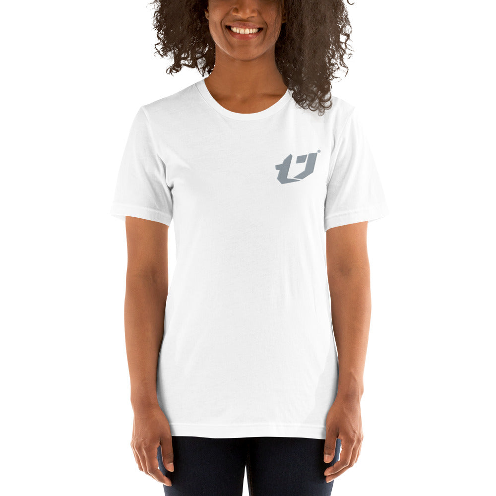 N'Trench Apparel Silver Logo Embroidery Unisex t-shirt