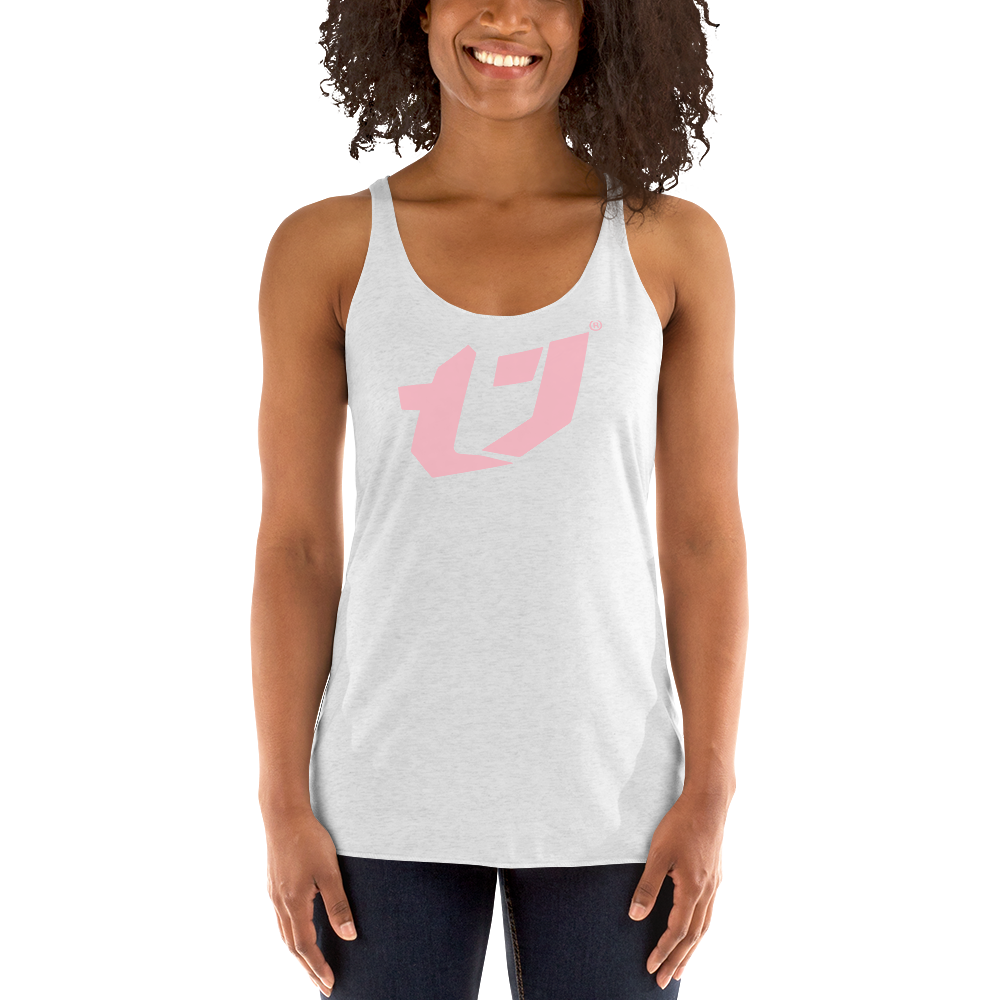 N'Trench Pink Logo Women/Ladies Racerback Tank