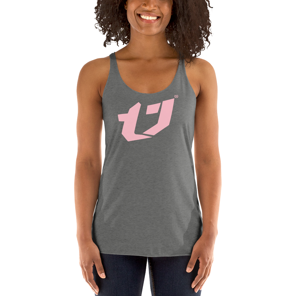 N'Trench Pink Logo Women/Ladies Racerback Tank