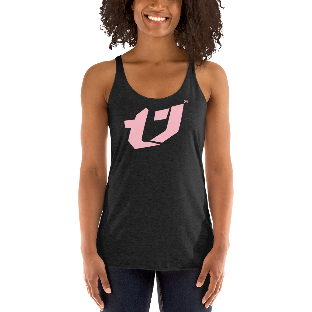 N'Trench Pink Logo Women/Ladies Racerback Tank