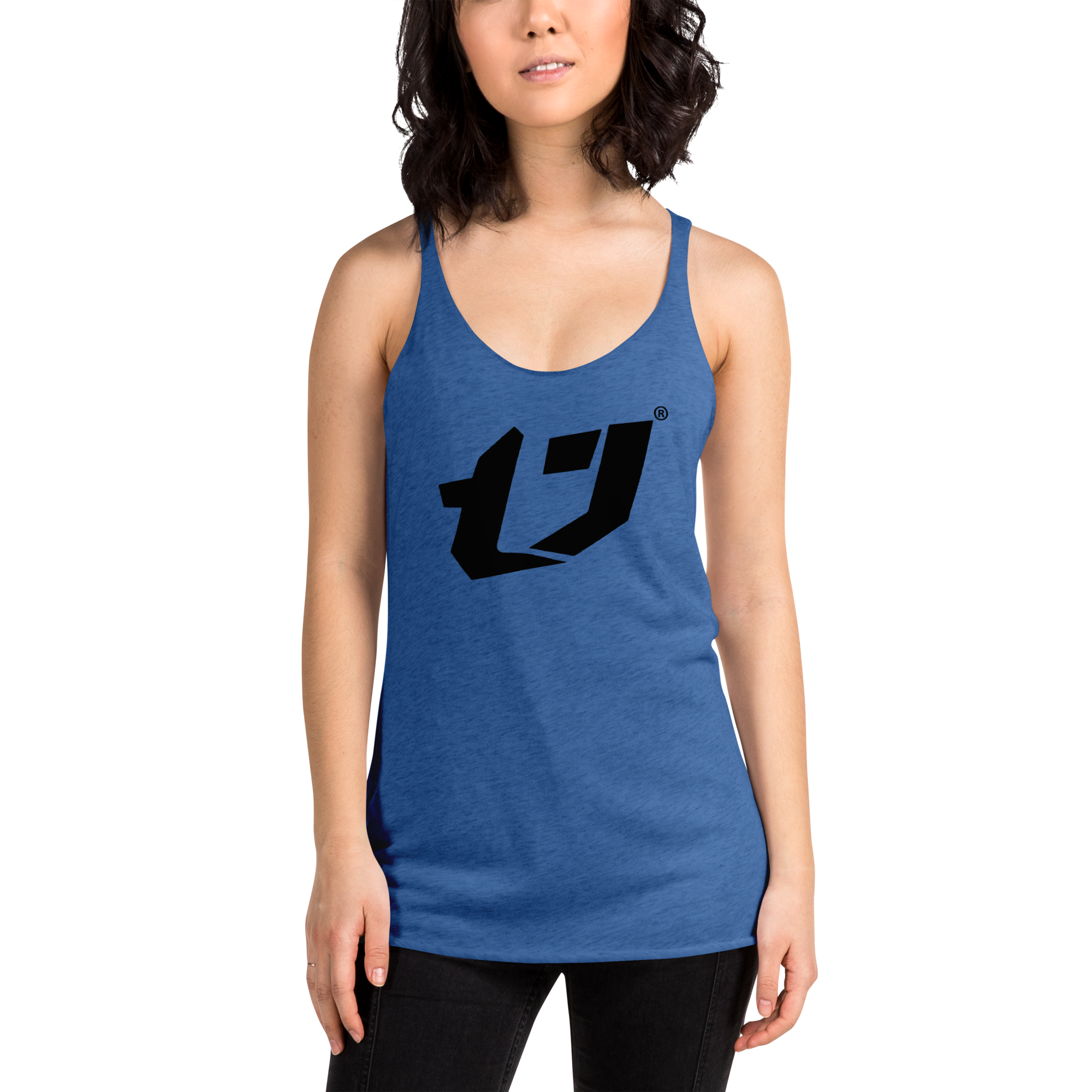 N'Trench Black Logo Women/Ladies Racerback Tank