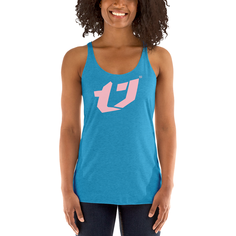 N'Trench Pink Logo Women/Ladies Racerback Tank