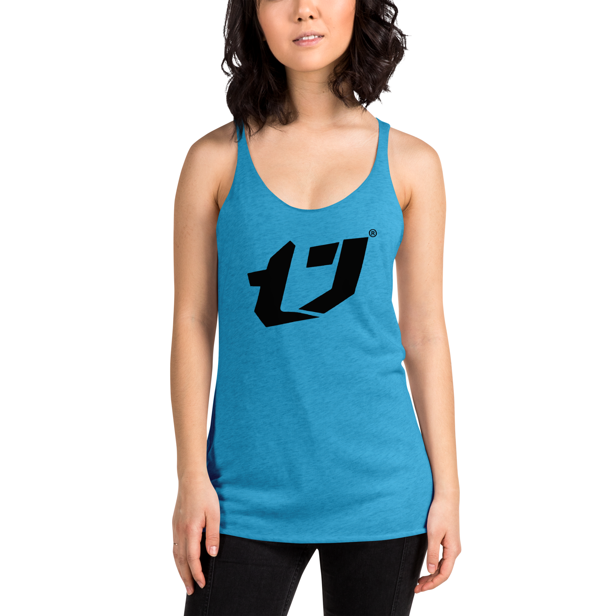 N'Trench Black Logo Women/Ladies Racerback Tank