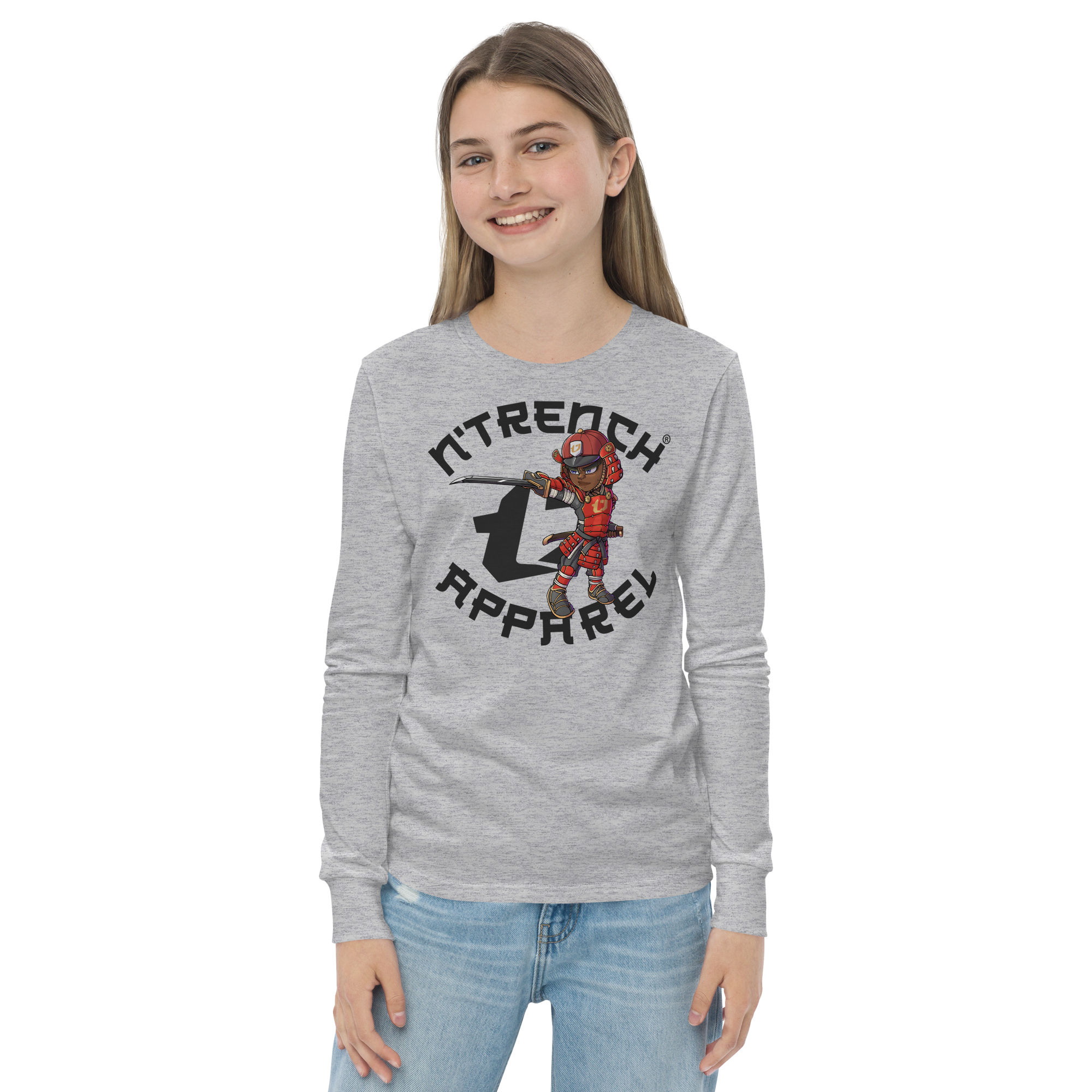 N'Trench Apparel Samurai Youth long sleeve tee