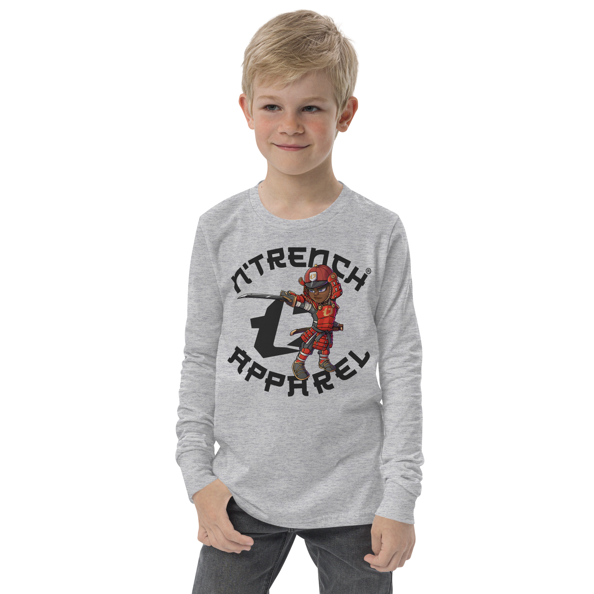 N'Trench Apparel Samurai Youth long sleeve tee