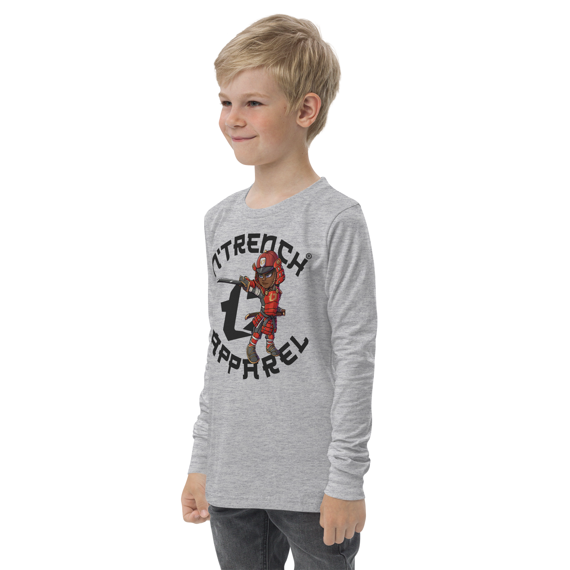 N'Trench Apparel Samurai Youth long sleeve tee