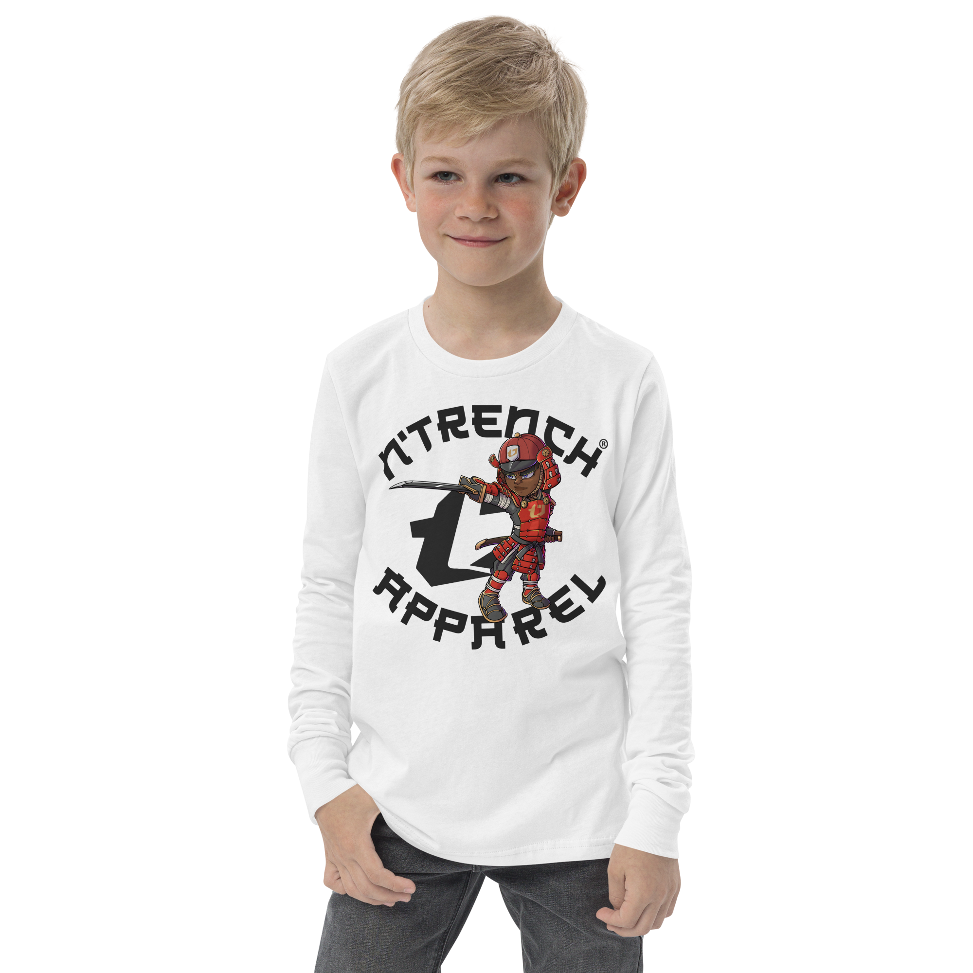 N'Trench Apparel Samurai Youth long sleeve tee