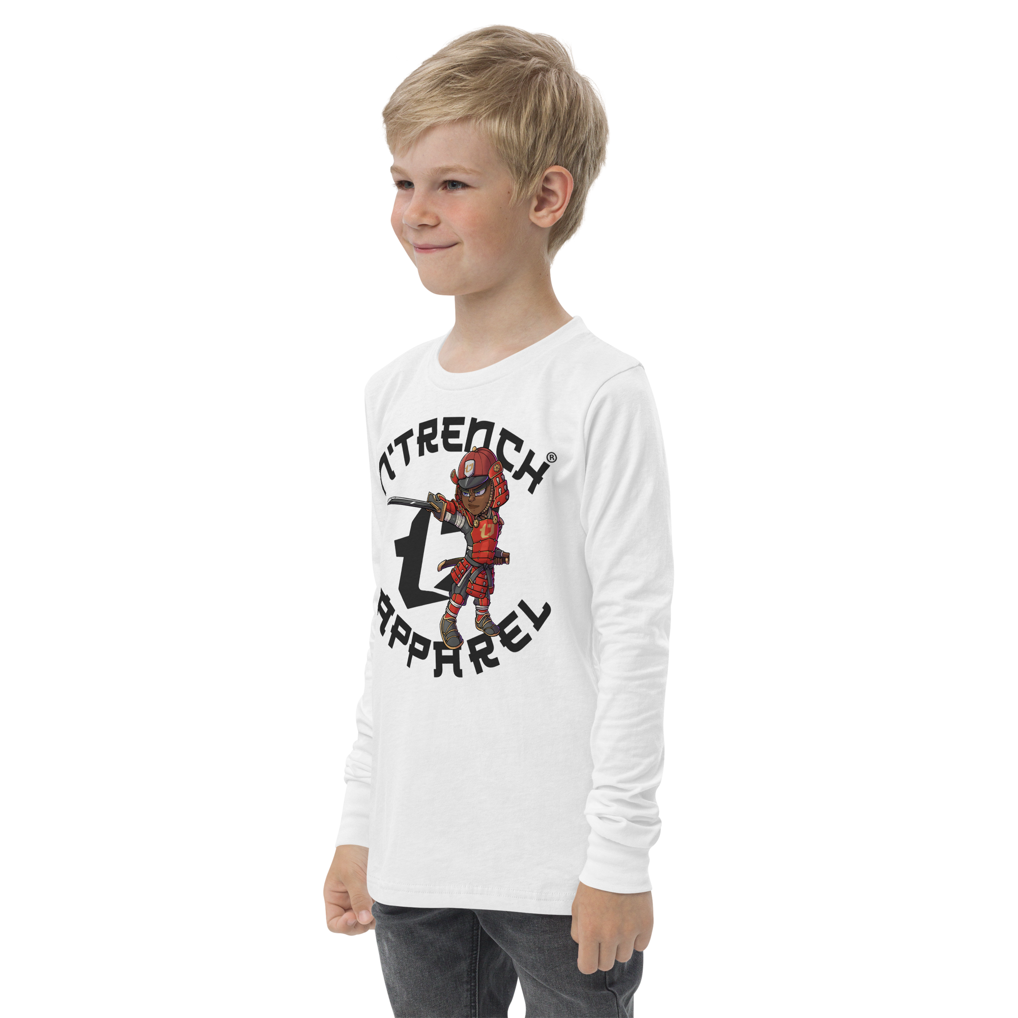 N'Trench Apparel Samurai Youth long sleeve tee